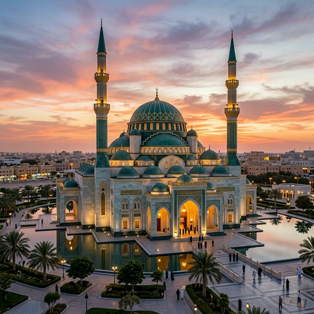 Mosque Sunset
